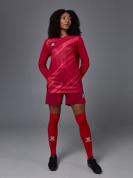 Вратарская форма KELME Long Sleeve Goalkeeper Suit Red