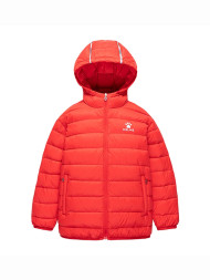 Детский пуховик KELME Knitted Coat Red