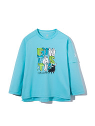 Детский лонгслив KELME Long Sleeve T-Shirt Teal