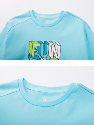 Детский лонгслив KELME Long Sleeve T-Shirt Teal