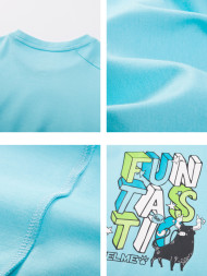 Детский лонгслив KELME Long Sleeve T-Shirt Teal