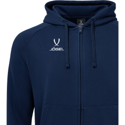 Худи JÖGEL ESSENTIAL Club reglan Cotton Zip Hoodie Z4, темно-синий