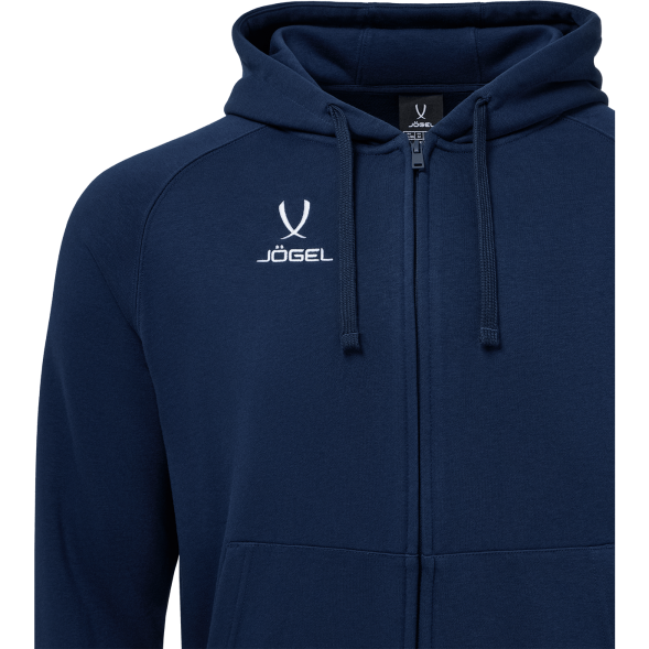 Худи JÖGEL ESSENTIAL Club reglan Cotton Zip Hoodie Z4, темно-синий