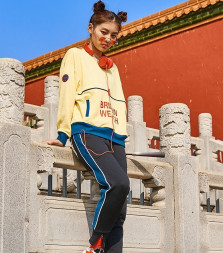 Свитшот KELME Crew Neck Sweater Yellow