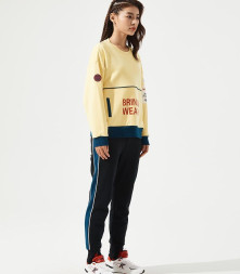 Свитшот KELME Crew Neck Sweater Yellow