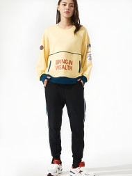 Свитшот KELME Crew Neck Sweater Yellow