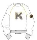 Свитшот KELME Men's Round Neck Sweater White