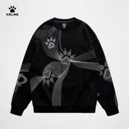 Свитшот KELME Round Neck Sweater Black