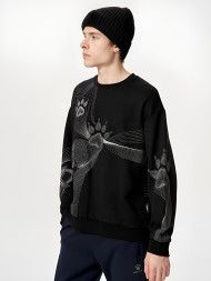 Свитшот KELME Round Neck Sweater Black