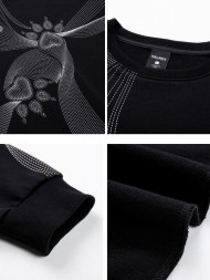 Свитшот KELME Round Neck Sweater Black