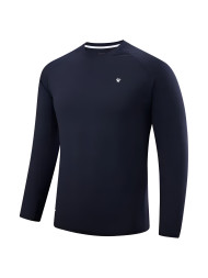 Лонгслив KELME Crew Neck Long-sleeved T-shirt Dark Blue
