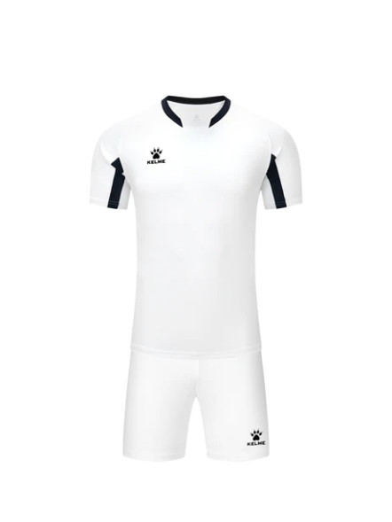 Детская футбольная форма KELME Football Suit (White/Black)