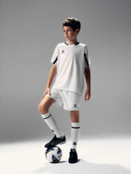Детская футбольная форма KELME Football Suit (White/Black)