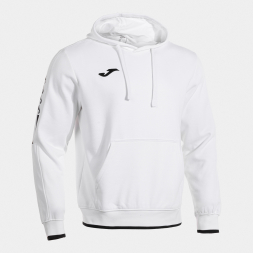 SUDADERA CON CAPUCHA OLIMPIADA BLANCO