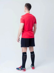 Футбольная форма KELME S/S Football Set (Red/Black)