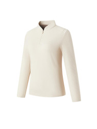 Лонгслив KELME Half-open Long-sleeved T-shirt Beige
