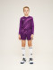 Детский комплект (лонгслив, шорты) KELME Long Sleeve Goalkeeper Suit Violet