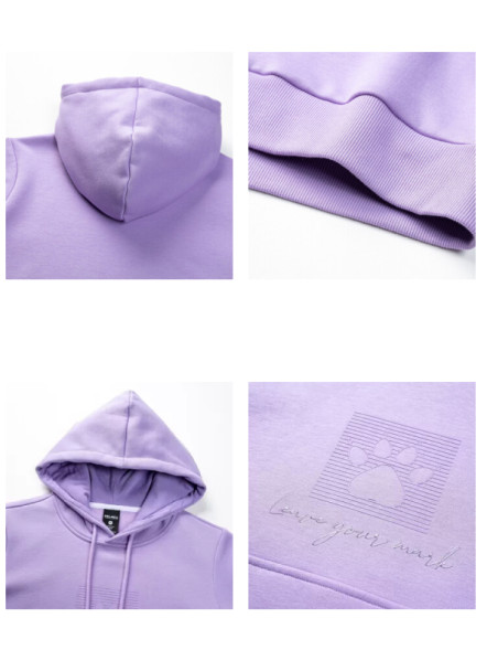 Худи KELME Hooded Sweater Light Purple