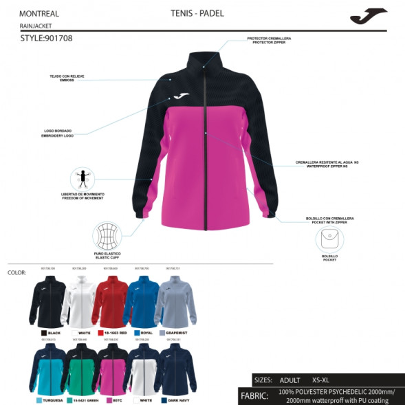 Женский дождевик JOMA MONTREAL 901708 203