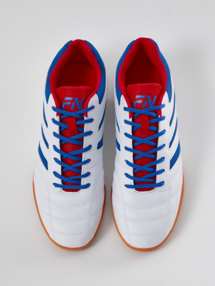 Детские футзалки FN Shadow (IN) Kid (White/Blue)