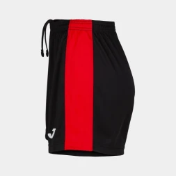 Женские игровые шорты JOMA ACADEMY III Черный-красный