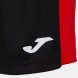 Женские игровые шорты JOMA ACADEMY III Черный-красный