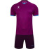 Футбольная форма KELME Short Sleeve Football Uniform (Light Purple/Black)