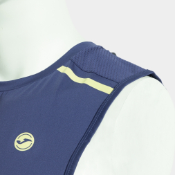 CAMISETA SIN MANGAS INDOOR GYM AZUL