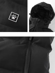 Пуховик KELME Hooded Short Padded Jacket Black