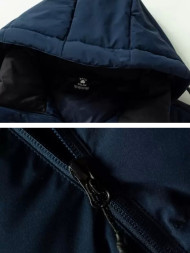 Пуховик KELME Short Down Jacket Dark Blue