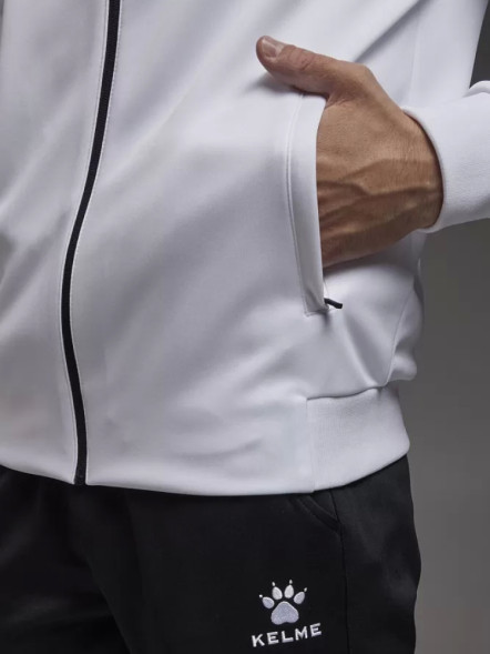 Спортивный костюм KELME Tracksuit (White/Black)