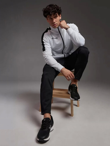 Спортивный костюм KELME Tracksuit (White/Black)