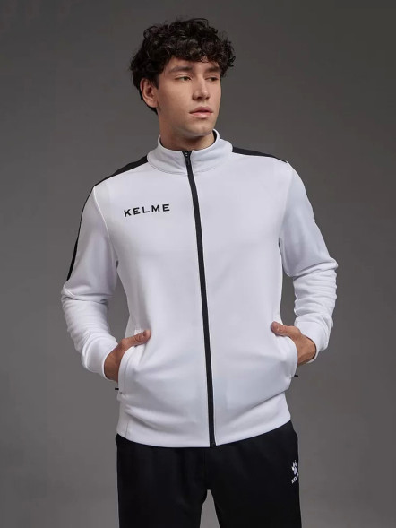 Спортивный костюм KELME Tracksuit (White/Black)
