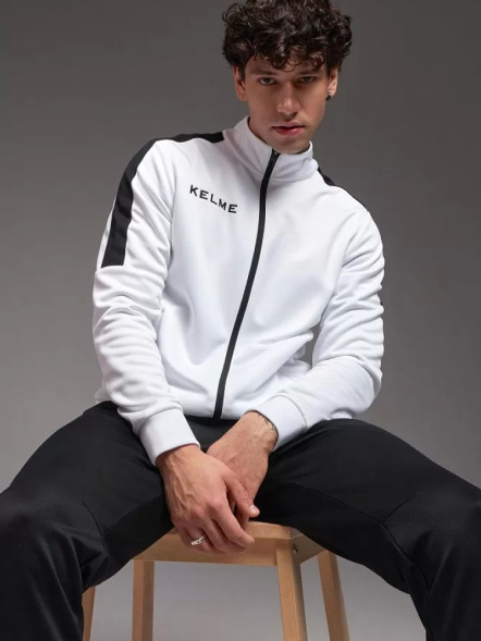Спортивный костюм KELME Tracksuit (White/Black)