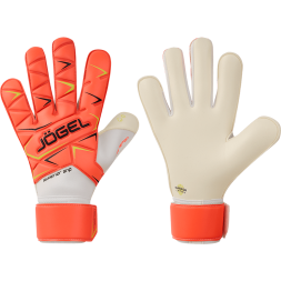 Перчатки вратарские JÖGEL Legend SL4 Roll Negative, коралловый