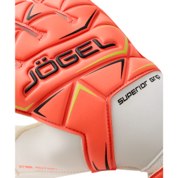 Перчатки вратарские JOGEL Legend SL4 Roll Negative, коралловый