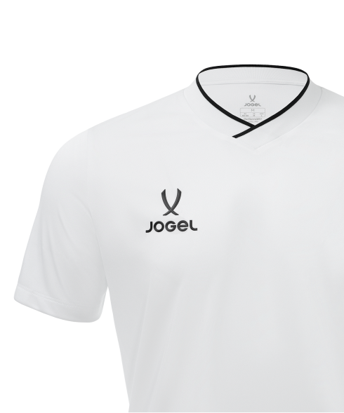 Футболка игровая JOGEL DIVISION PerFormDRY Union Jersey, белый, детский