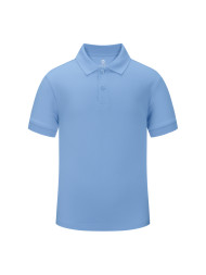 Детская футболка-поло KELME Children's Short Sleeve Polo Shirt Light Blue