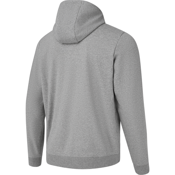 Флисовое худи на молнии JOGEL ESSENTIAL Cotton Fleece FZ Hoodie, серый меланж