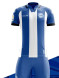 Футбольная форма KELME Alaves Game Uniform Home Football T-Shirt Domestic Size Blue