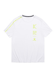 Футболка KELME Round Neck Short Sleeve T-shirt White