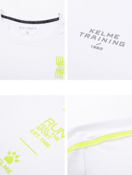 Футболка KELME Round Neck Short Sleeve T-shirt White