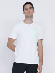 Футболка KELME Round Neck Short Sleeve T-shirt White