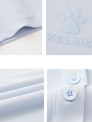 Футболка-поло KELME Short-sleeved Polo Shirt Light Blue