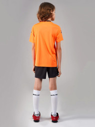 Детская футбольная форма KELME S/S Football Set Kid (Orange/Black)