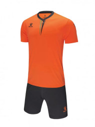 Детская футбольная форма KELME S/S Football Set Kid (Orange/Black)