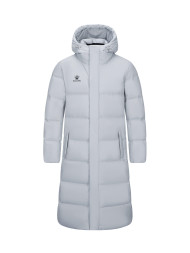 Пуховик KELME Long Down Jacket Grey