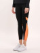Леггинсы KELME Knitted Tights (Black/Orange)
