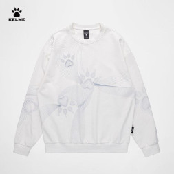 Свитшот KELME Round Neck Sweater White