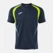 ФУТБОЛКА С КОРОТКИМ РУКАВОМ CHAMPIONSHIP 20 ТЕМНО-СИНИЙ НЕОНОВЫЙ ЖЕЛТЫЙ